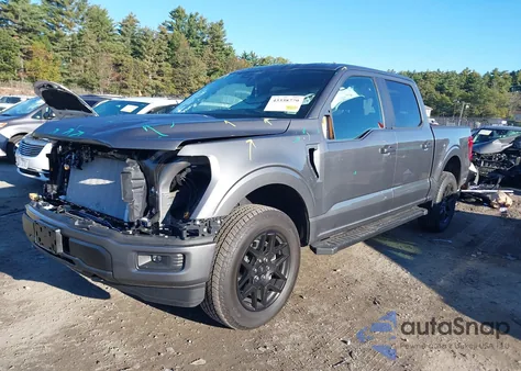 2025 Ford F-150 Stx из США, поврежденный, VIN 1FTEW2LP0SKD89433